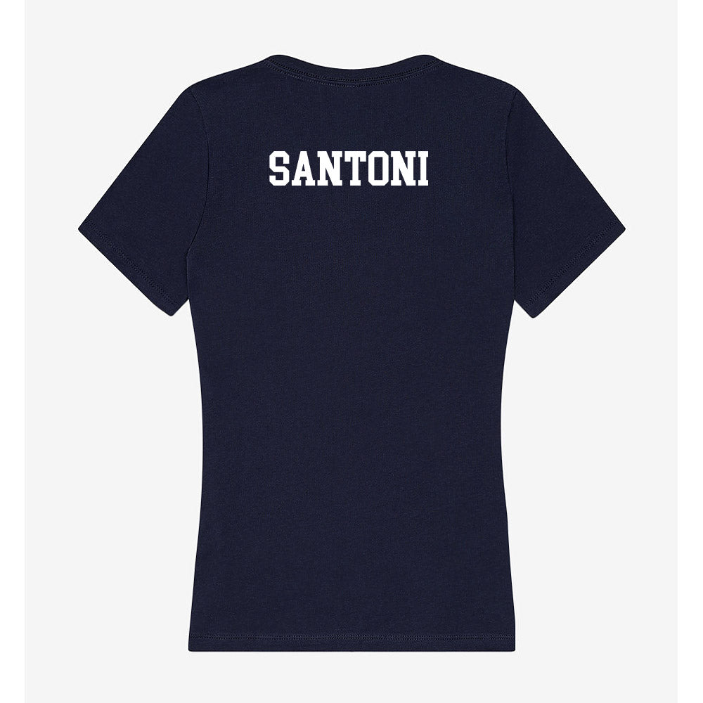 Georgia Southern - NCAA Men's Tennis : Edoardo Santoni - Women's V-Neck T-Shirt-1
