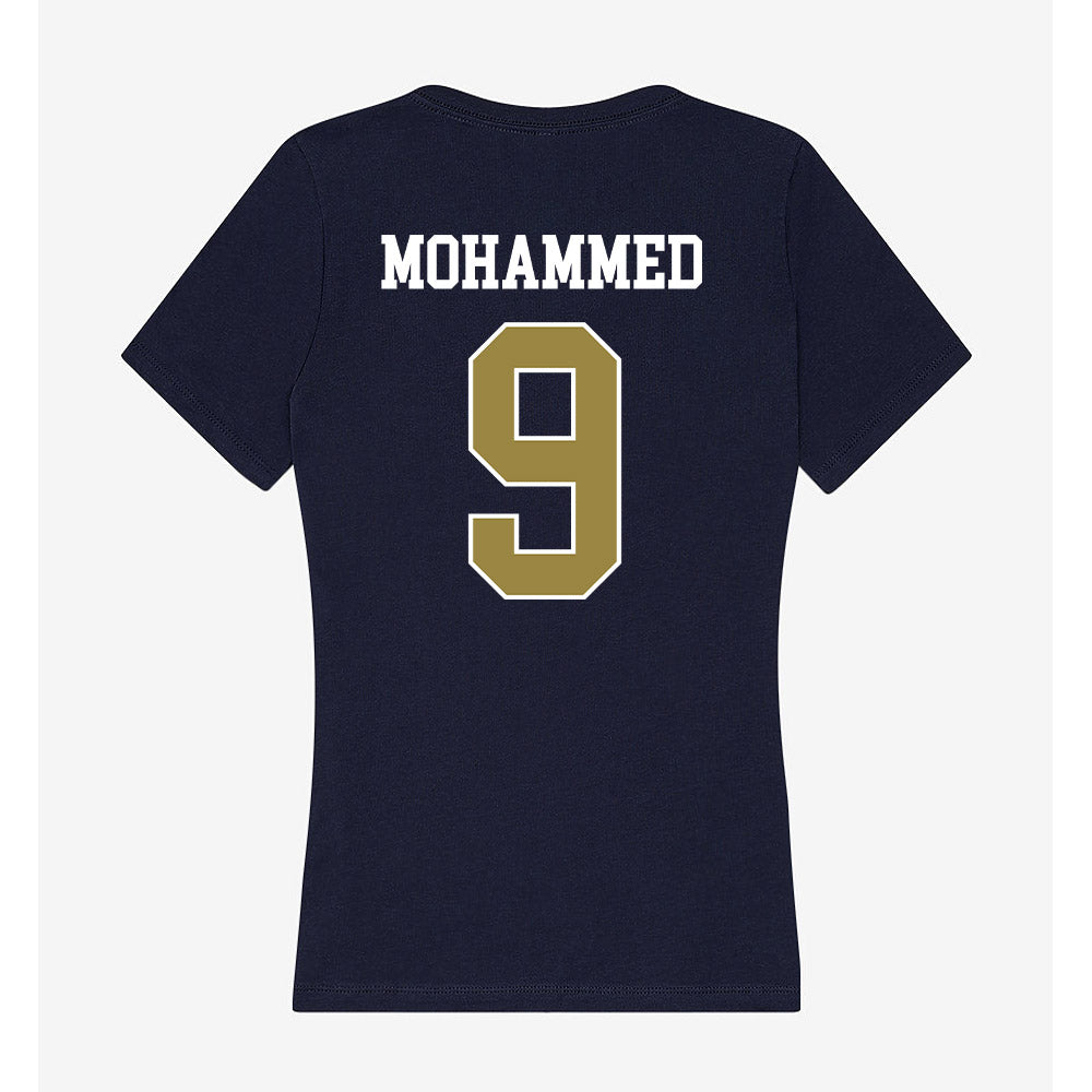 Georgia Southern - NCAA Women's Soccer : Aaliyah Mohammed - Women's V-Neck T-Shirt-1