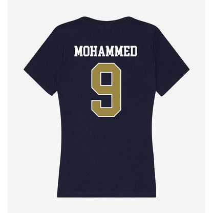 Georgia Southern - NCAA Women's Soccer : Aaliyah Mohammed - Women's V-Neck T-Shirt-1