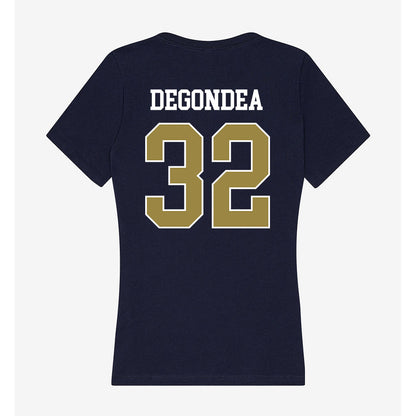 Georgia Southern - NCAA Baseball : Carter DeGondea - Women's V-Neck T-Shirt-1