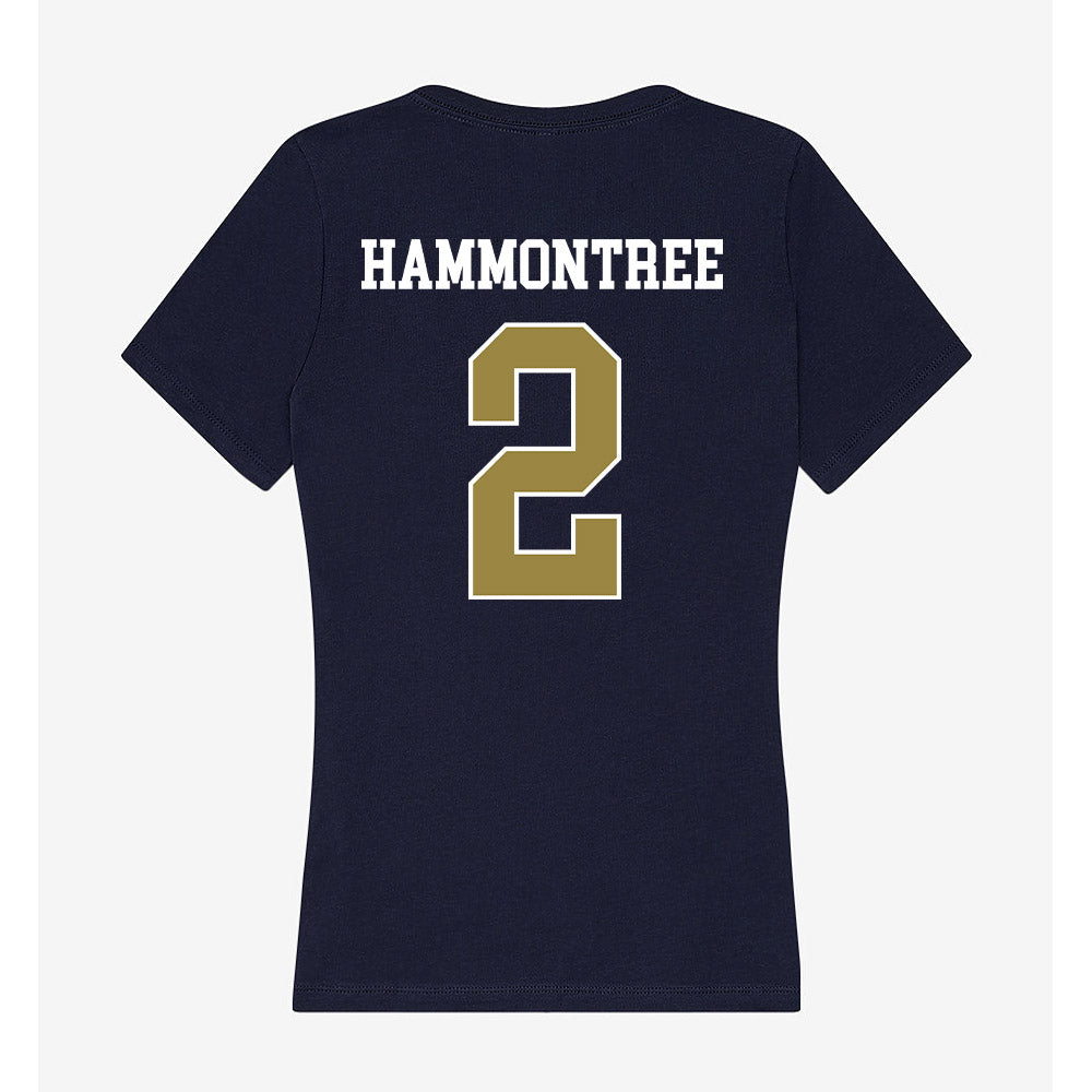 Georgia Southern - NCAA Baseball : Rhett Hammontree - Women's V-Neck T-Shirt-1