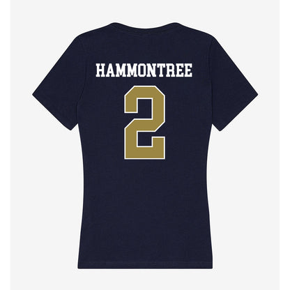 Georgia Southern - NCAA Baseball : Rhett Hammontree - Women's V-Neck T-Shirt-1