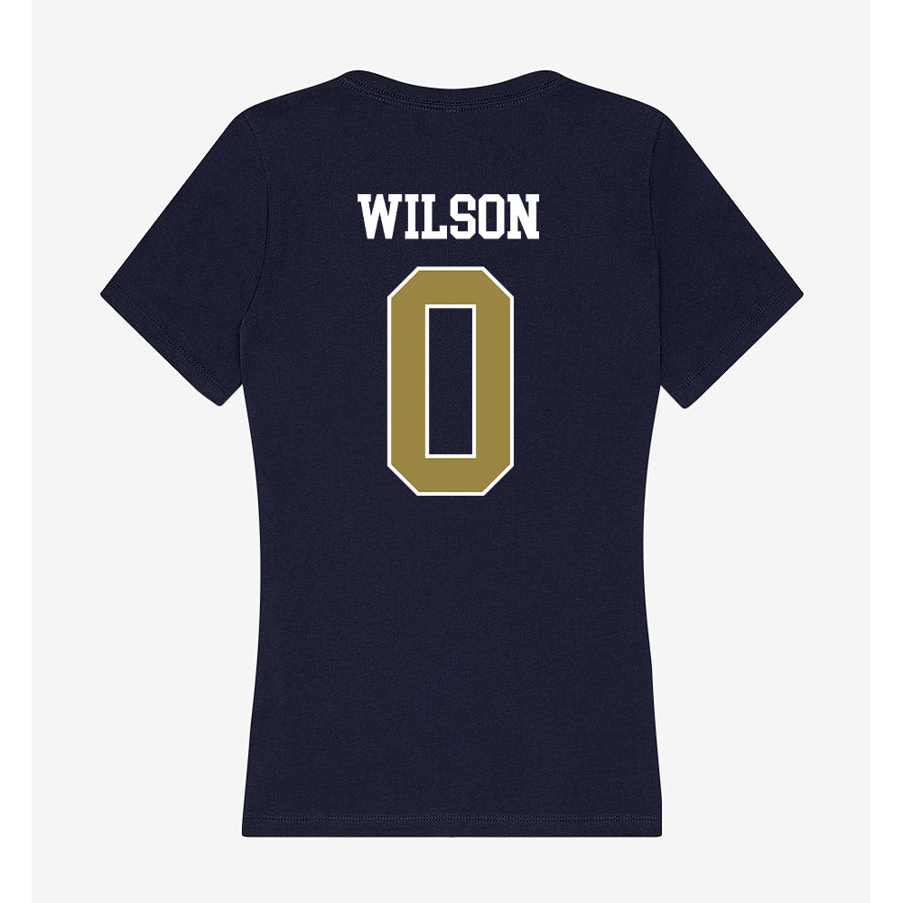 Georgia Southern - NCAA Women's Soccer : Quinn Wilson - Women's V-Neck T-Shirt-1