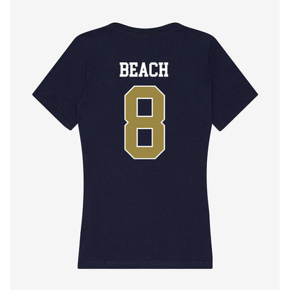 Georgia Southern - NCAA Women's Soccer : Maryann Beach - Women's V-Neck T-Shirt-1