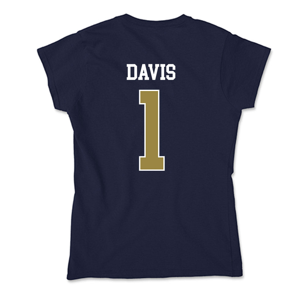 Georgia Southern - NCAA Football : Jayden Davis - Soft Style Women’s T-Shirt-1