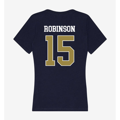 Georgia Southern - NCAA Women's Volleyball : Amelia Robinson - Women's V-Neck T-Shirt-1