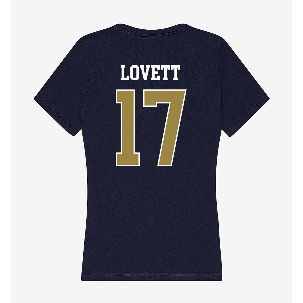 Georgia Southern - NCAA Baseball : Jett Lovett - Women's V-Neck T-Shirt-1