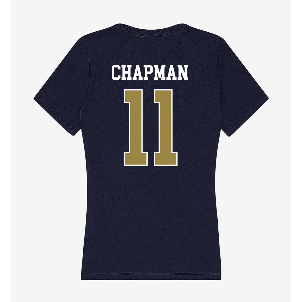 Georgia Southern - NCAA Women's Soccer : Emma Chapman - Women's V-Neck T-Shirt-1