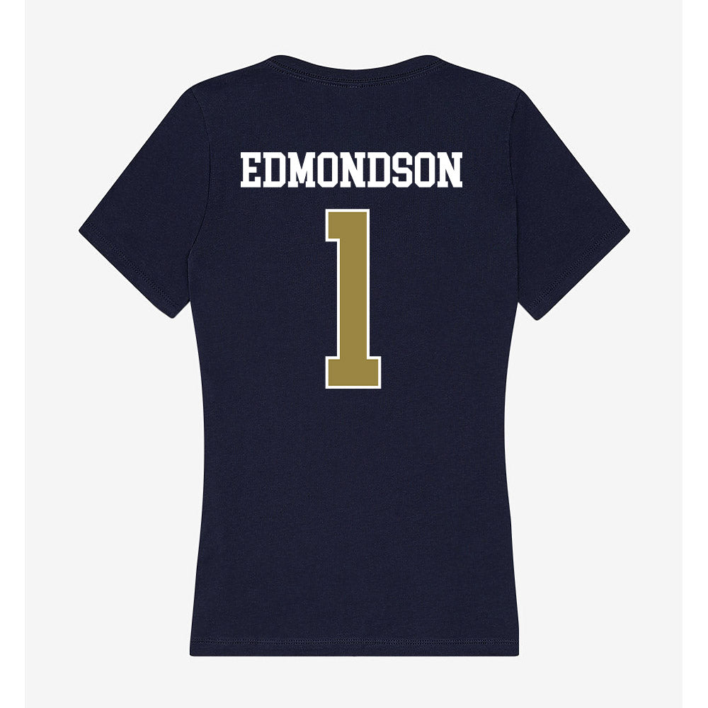 Georgia Southern - NCAA Softball : Alexis Edmondson - Women's V-Neck T-Shirt-1