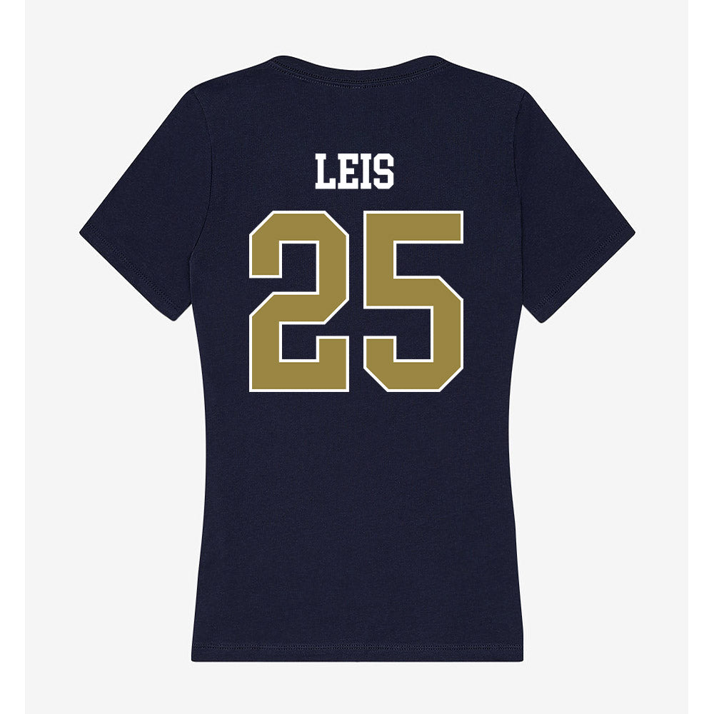 Georgia Southern - NCAA Baseball : Sammy Leis - Women's V-Neck T-Shirt-1