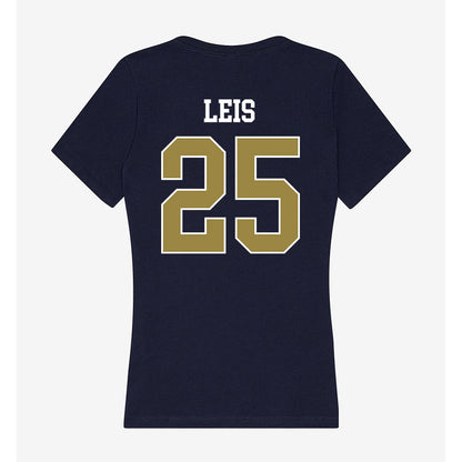 Georgia Southern - NCAA Baseball : Sammy Leis - Women's V-Neck T-Shirt-1