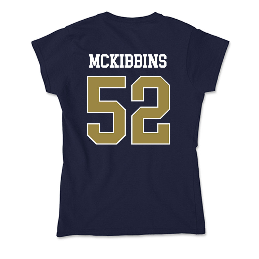 Georgia Southern - NCAA Football : Tayvian Mckibbins - Soft Style Women’s T-Shirt-1