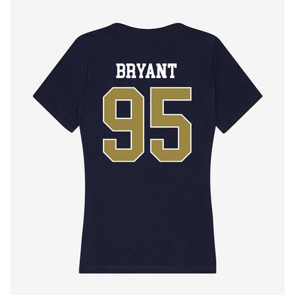 Georgia Southern - NCAA Football : Tripp Bryant - Women's V-Neck T-Shirt-1