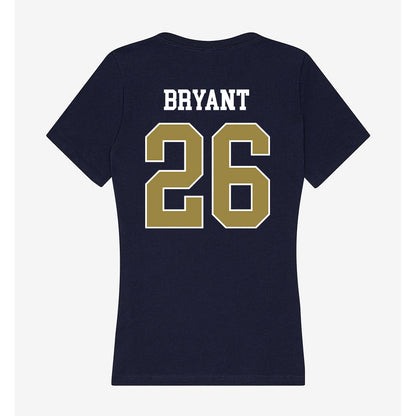 Georgia Southern - NCAA Baseball : Carson Bryant - Women's V-Neck T-Shirt-1