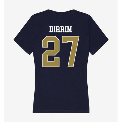 Georgia Southern - NCAA Football : Ethan Dirrim - Women's V-Neck T-Shirt-1