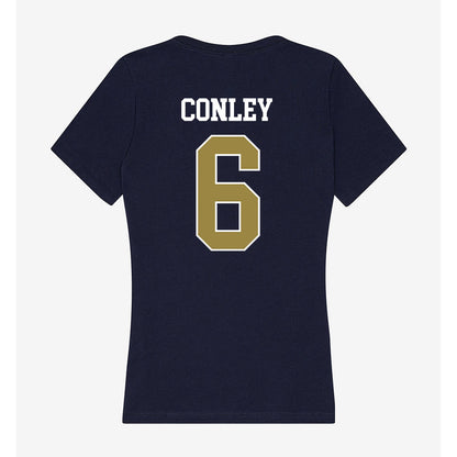 Georgia Southern - NCAA Women's Soccer : Brianna Conley - Women's V-Neck T-Shirt-1