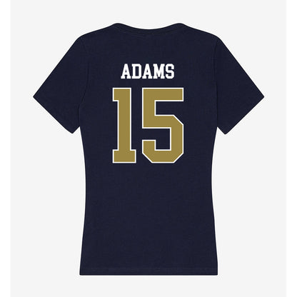 Georgia Southern - NCAA Baseball : Dixon Adams - Women's V-Neck T-Shirt-1
