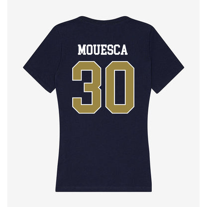 Georgia Southern - NCAA Men's Tennis : Pierre Mouesca - Women's V-Neck T-Shirt-1