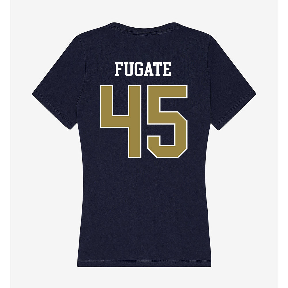Georgia Southern - NCAA Baseball : Connor Fugate - Women's V-Neck T-Shirt-1