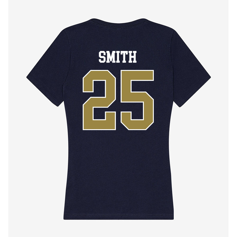 Georgia Southern - NCAA Football : Alex Smith - Women's V-Neck T-Shirt-1