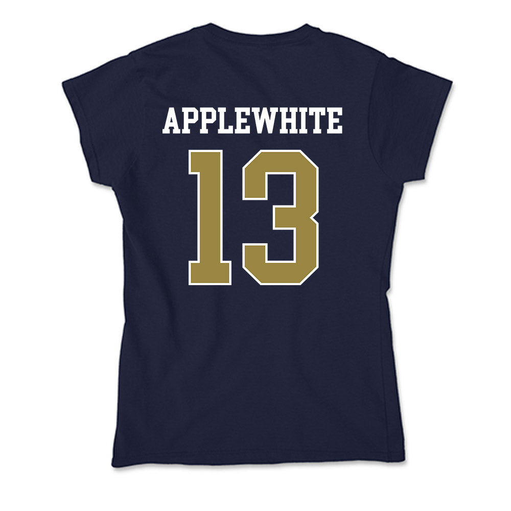 Georgia Southern - NCAA Men's Basketball : Alden Applewhite - Soft Style Women’s T-Shirt-1