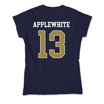 Georgia Southern - NCAA Men's Basketball : Alden Applewhite - Soft Style Women’s T-Shirt-1