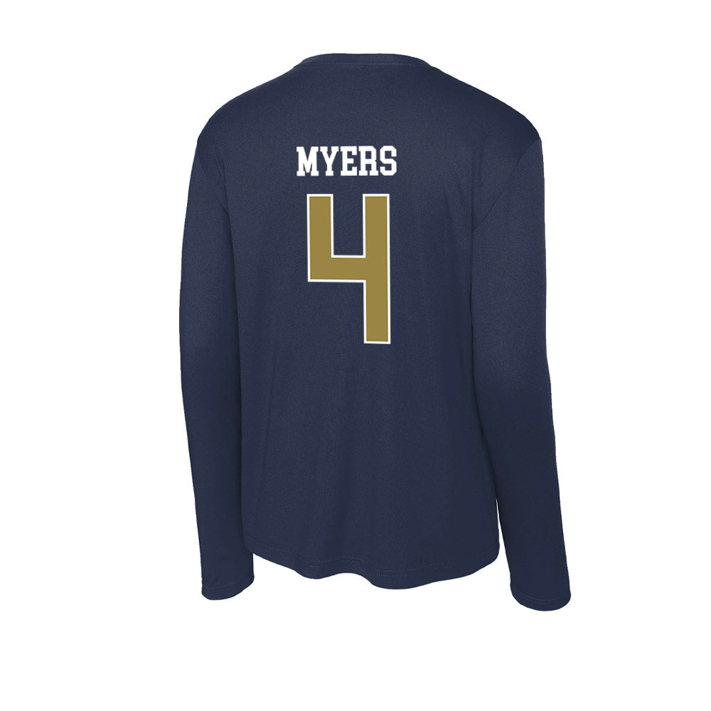 Georgia Southern - NCAA Baseball : Jack Myers - Activewear Long Sleeve T-Shirt-1