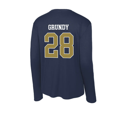 Georgia Southern - NCAA Baseball : Kade Grundy - Activewear Long Sleeve T-Shirt-1