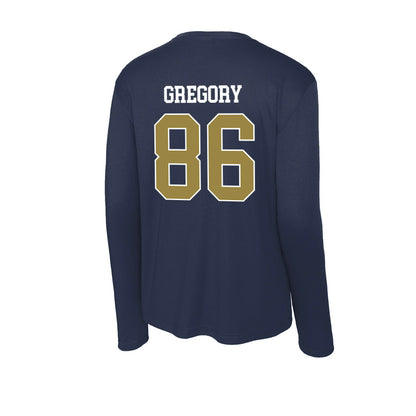 Georgia Southern - NCAA Football : Henry Gregory - Activewear Long Sleeve T-Shirt-1
