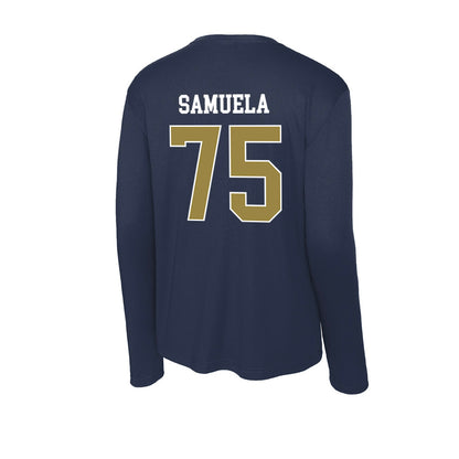 Georgia Southern - NCAA Football : King Samuela - Activewear Long Sleeve T-Shirt-1