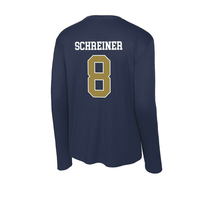 Georgia Southern - NCAA Men's Basketball : Cullen Schreiner - Activewear Long Sleeve T-Shirt-1
