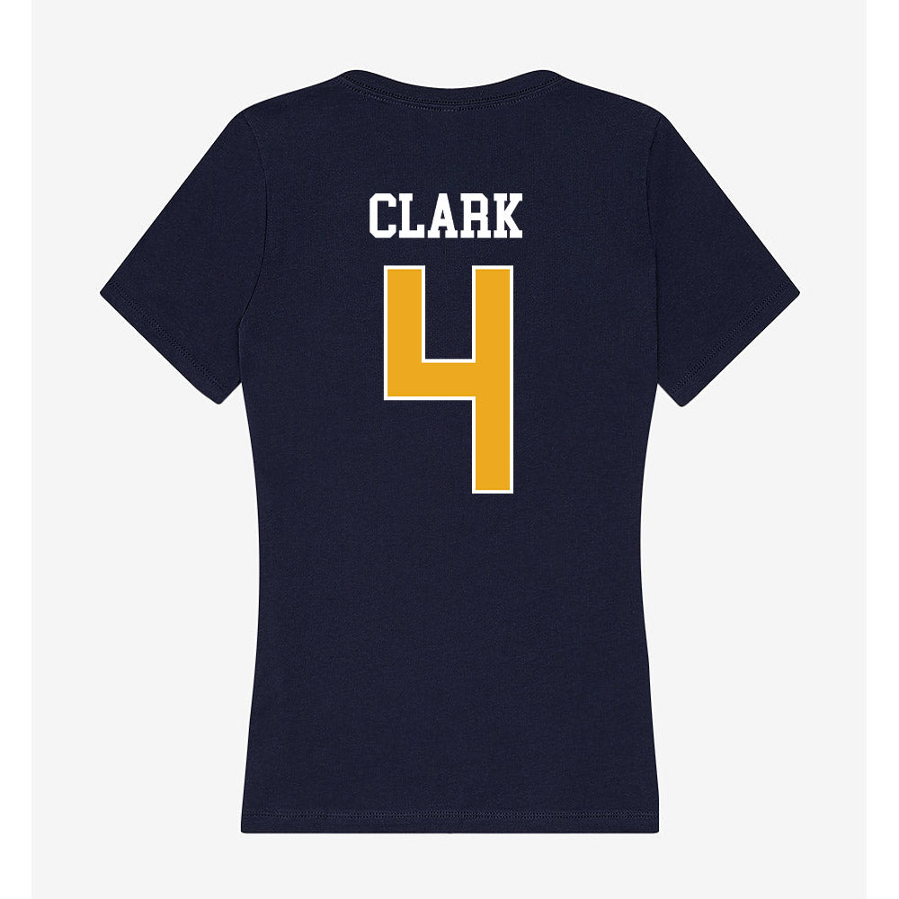 UTC - NCAA Beach Volleyball : Taylor Clark - Women's V-Neck T-Shirt-1