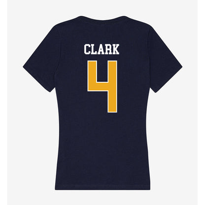 UTC - NCAA Beach Volleyball : Taylor Clark - Women's V-Neck T-Shirt-1