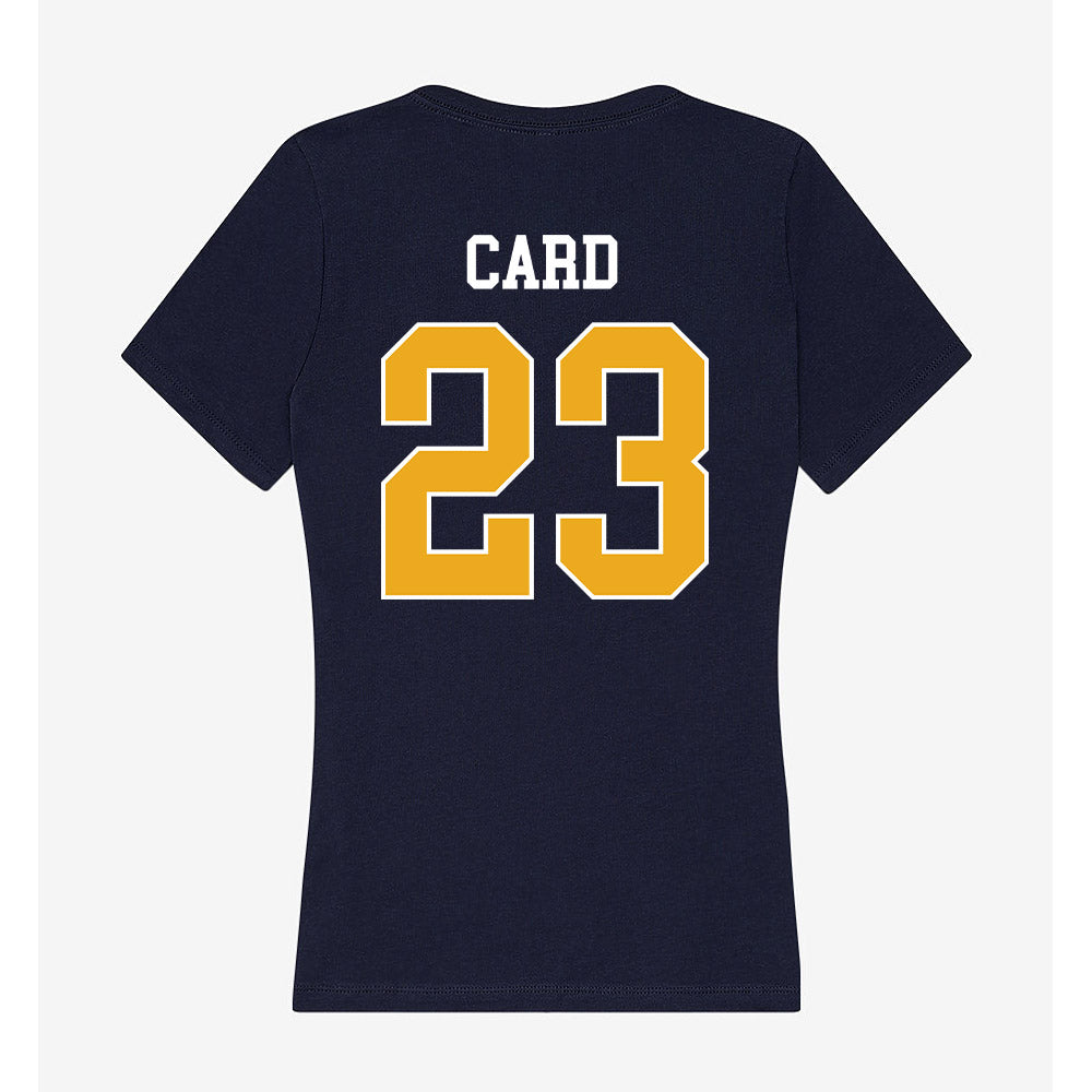UTC - NCAA Women's Basketball : Ava Card - Women's V-Neck T-Shirt-1