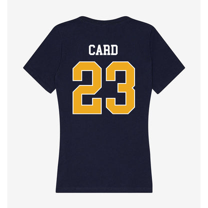 UTC - NCAA Women's Basketball : Ava Card - Women's V-Neck T-Shirt-1