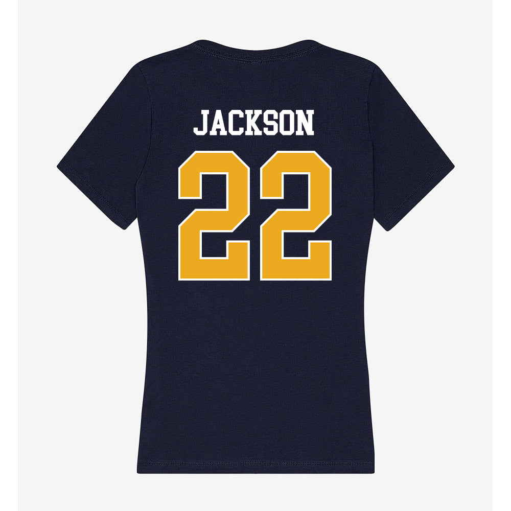 UTC - NCAA Football : Lance Jackson - Women's V-Neck T-Shirt-1