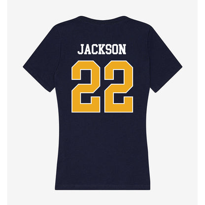 UTC - NCAA Football : Lance Jackson - Women's V-Neck T-Shirt-1