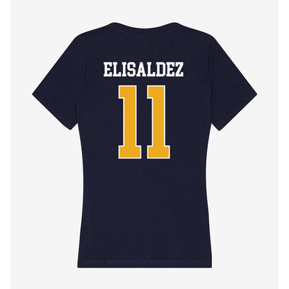 UTC - NCAA Women's Basketball : Caia Elisaldez - Women's V-Neck T-Shirt-1