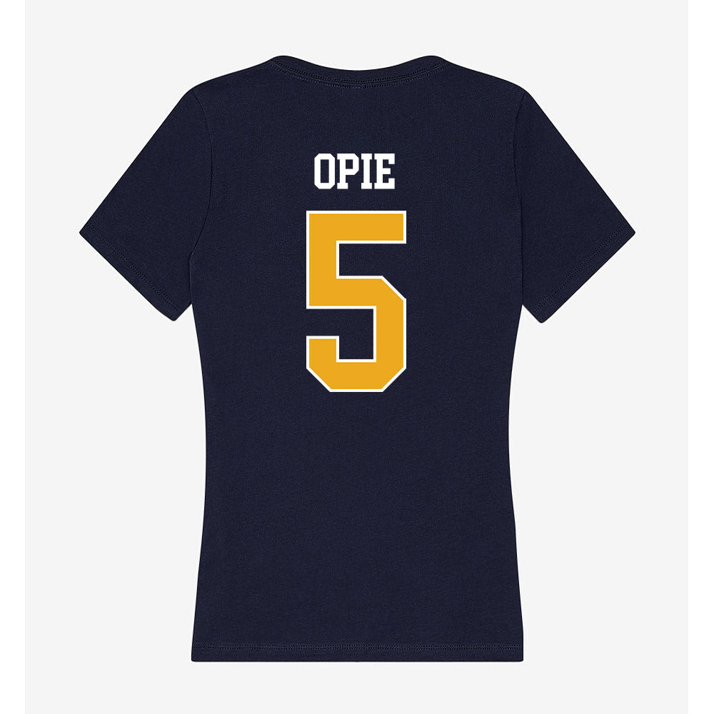 UTC - NCAA Women's Soccer : Hannah Opie - Women's V-Neck T-Shirt-1