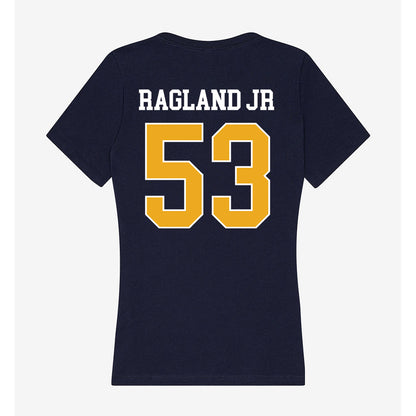 UTC - NCAA Football : BJ Ragland Jr - Women's V-Neck T-Shirt-1