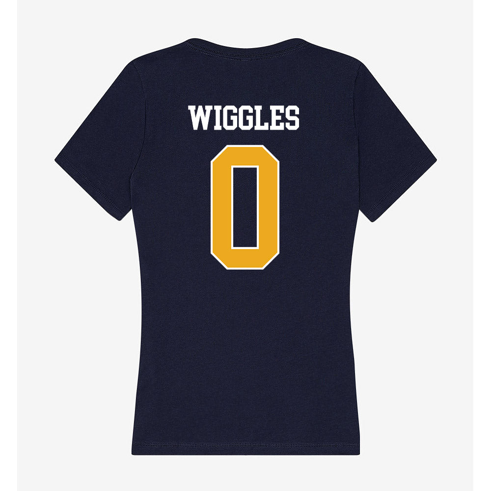 UTC - NCAA Football : Quay Wiggles - Women's V-Neck T-Shirt-1