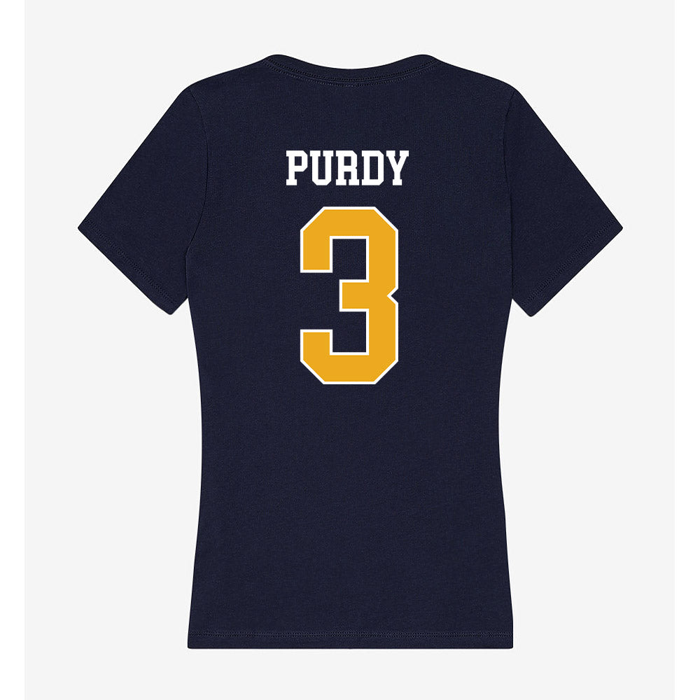 UTC - NCAA Softball : jayce purdy - Women's V-Neck T-Shirt-1