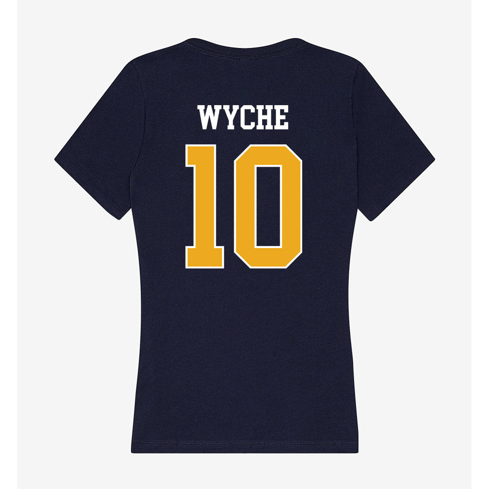 UTC - NCAA Football : Journey Wyche - Women's V-Neck T-Shirt-1
