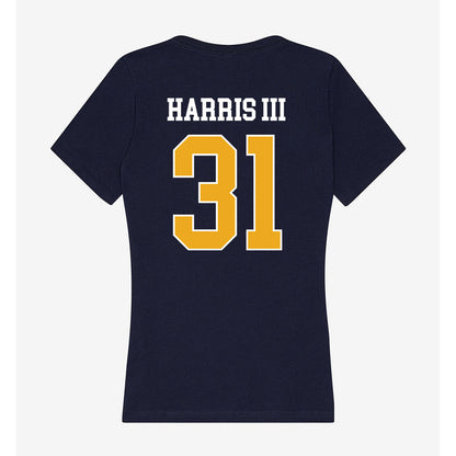 UTC - NCAA Football : Leroy Harris III - Women's V-Neck T-Shirt-1