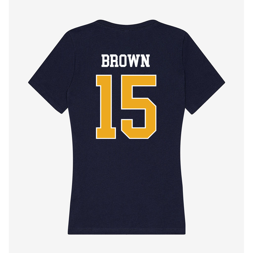 UTC - NCAA Football : Kam Brown - Women's V-Neck T-Shirt-1