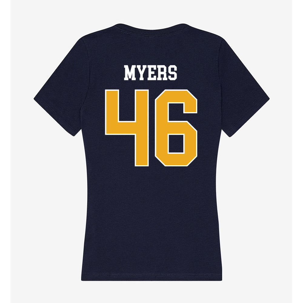 UTC - NCAA Football : Ethan Myers - Women's V-Neck T-Shirt-1