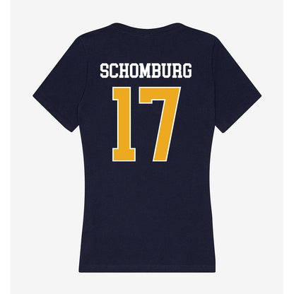 UTC - NCAA Football : Luke Schomburg - Women's V-Neck T-Shirt-1