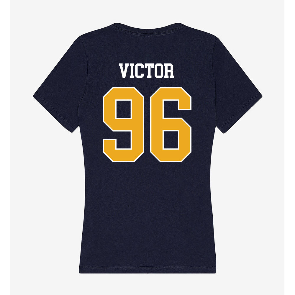 UTC - NCAA Football : Chris Victor - Women's V-Neck T-Shirt-1
