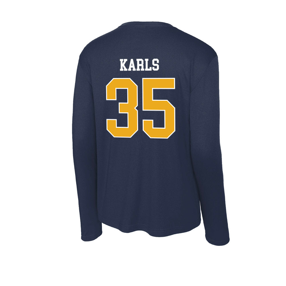 UTC - NCAA Softball : Auburn Karls - Activewear Long Sleeve T-Shirt-1