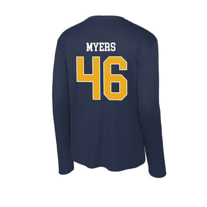 UTC - NCAA Football : Ethan Myers - Activewear Long Sleeve T-Shirt-1